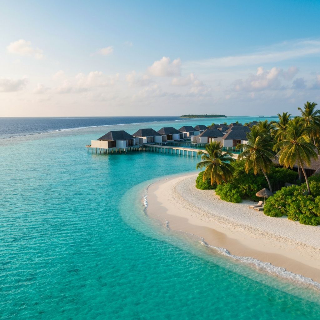 Tropical island paradise